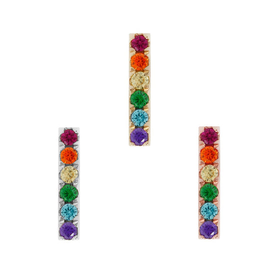 Buddha Jewelry Press Fit Rainbow Rowe Gold Piercing Jewelry > Press Fit Buddha Jewelry   