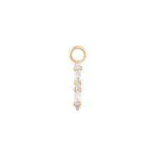  Buddha Jewelry Standout Charm CZ Gold Piercing Jewelry > Charm Buddha Jewelry Yellow Gold  