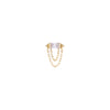 Buddha Jewelry Press Fit Vice CZ Gold Piercing Jewelry > Press Fit Buddha Jewelry Yellow Gold  