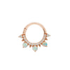 Buddha Jewelry Gigi Clicker Opal Gold Piercing Jewelry > Clicker Buddha Jewelry Rose Gold  