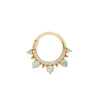 Buddha Jewelry Gigi Clicker Opal Gold Piercing Jewelry > Clicker Buddha Jewelry Yellow Gold  