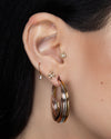 Buddha Jewelry La Madeleine Charm White Topaz Gold Piercing Jewelry > Charm Buddha Jewelry   