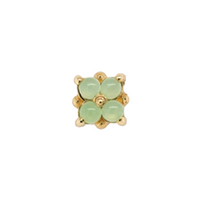  BVLA Press Fit Tiny Reema Chrysoprase Gold Piercing Jewelry > Press Fit Body Vision Los Angeles   